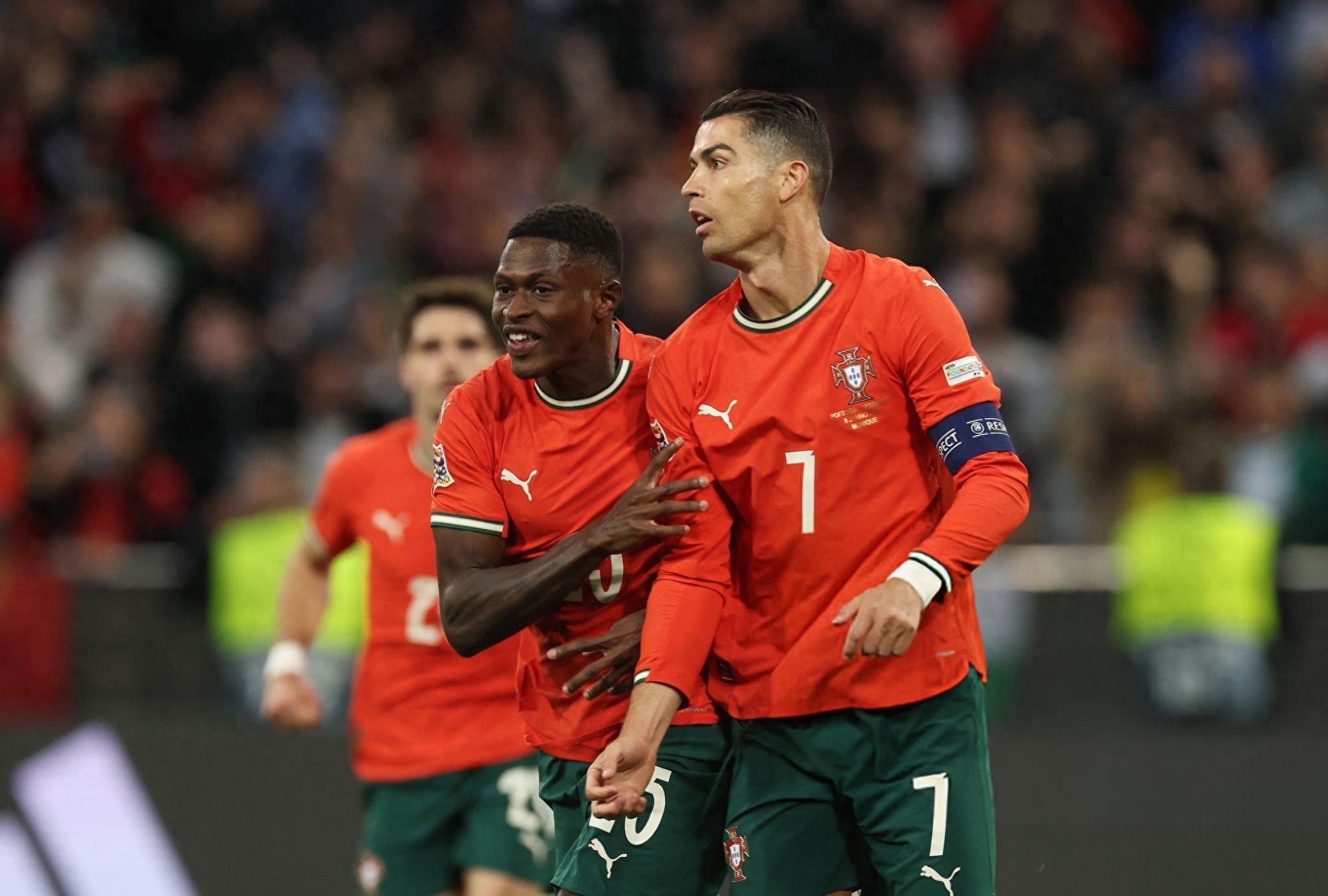 欧洲国家联赛：西班牙对阵葡萄牙